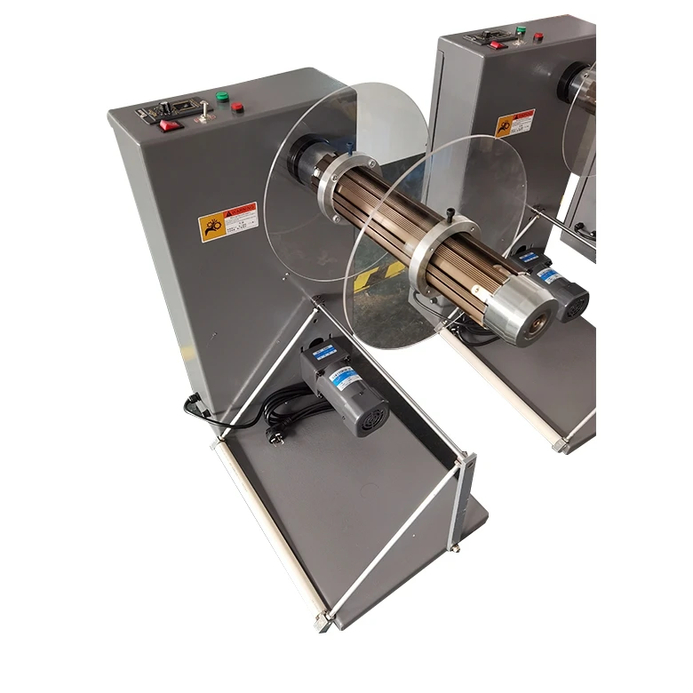Air Expansion Shaft Durable Automatic Electric Motor Unwinding Rewinding Machine