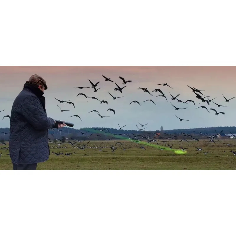 Professional Outdoor Bird Scarer Durable   Control Light Ribbon Repels Owls Parrots