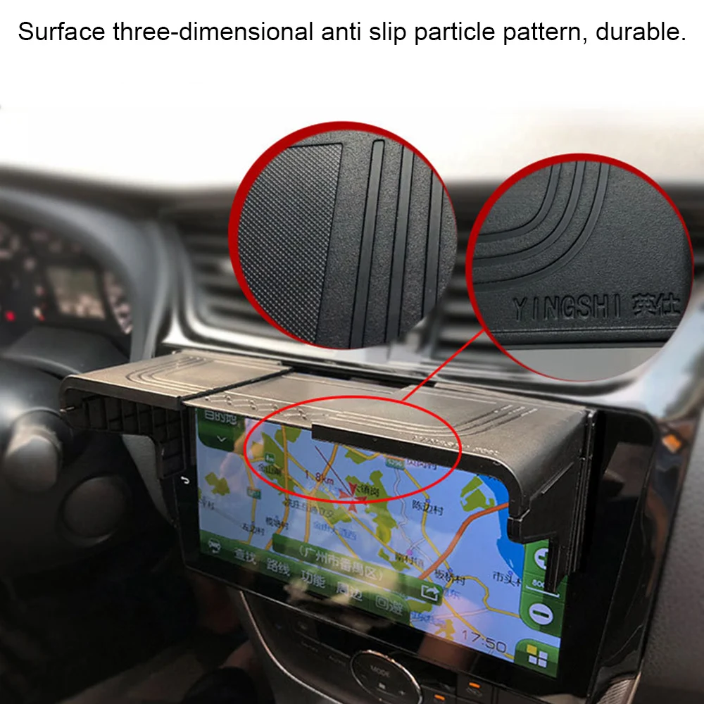 GPS Anti-Glare Shield Display Screen Visor Interior Accessories Car GPS Navigation Sun Shade 7-12 Inch Universal