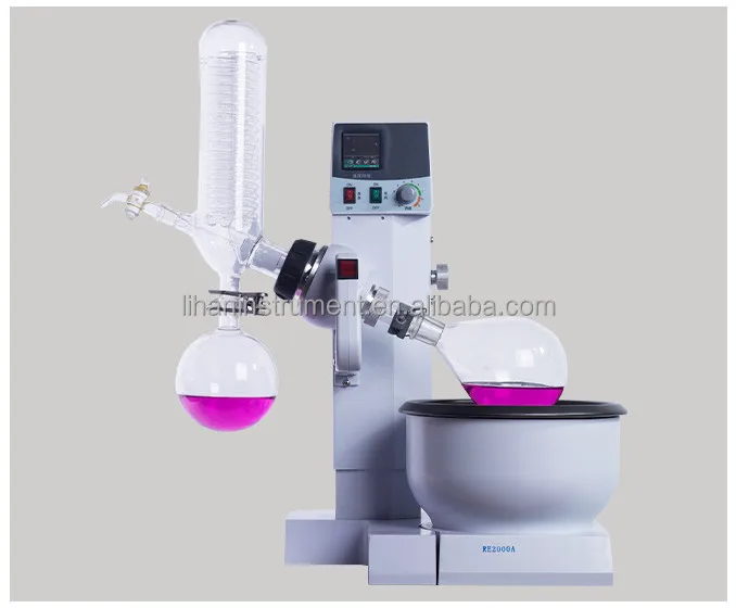 Lab Automatic Rotary Evaporator Digital Alcohol Distiller Evaporator Laboratory Vacuum Evaporator Rotavapor Price