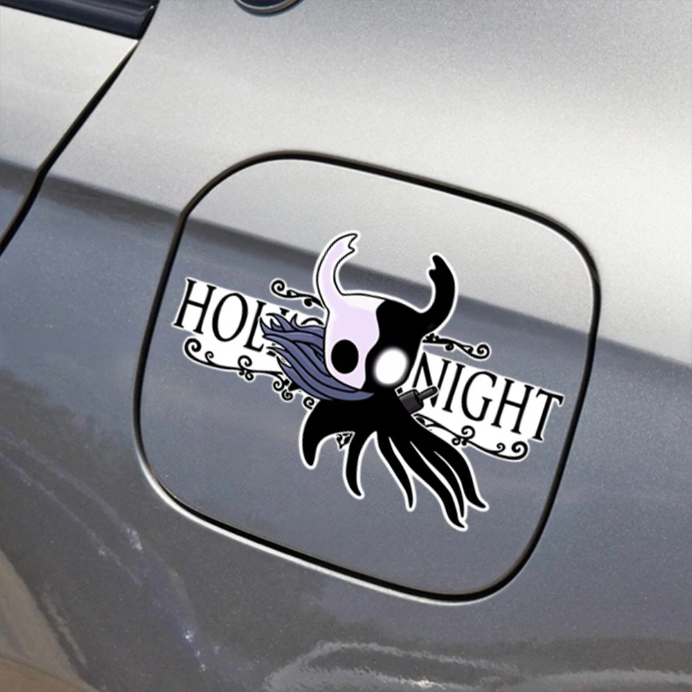 15cm Cartoon Game Hollow Knight Cool Car Sticker Auto Body,Bumper,Window,Motorcyc,Laptop,Wall,Skateboard Decal Tuning Accessorie