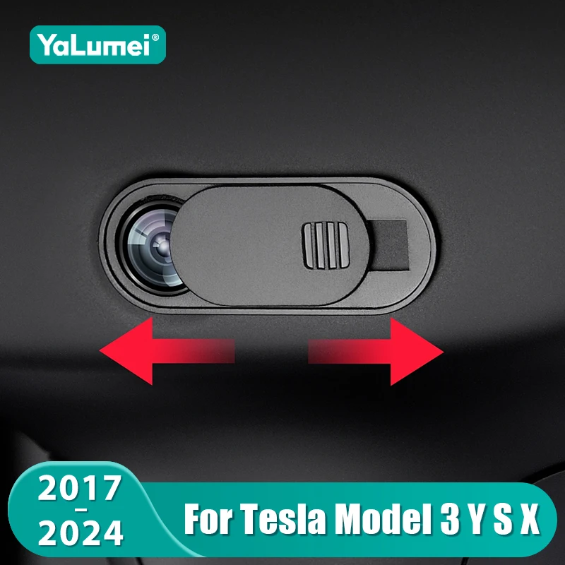 

Для Tesla Model 3 Y S X 2017-2019 2020 2021 2022 2023 2024 Автомобильный интерьер Веб-камера Защитная крышка для конфиденциальности Аксессуары
