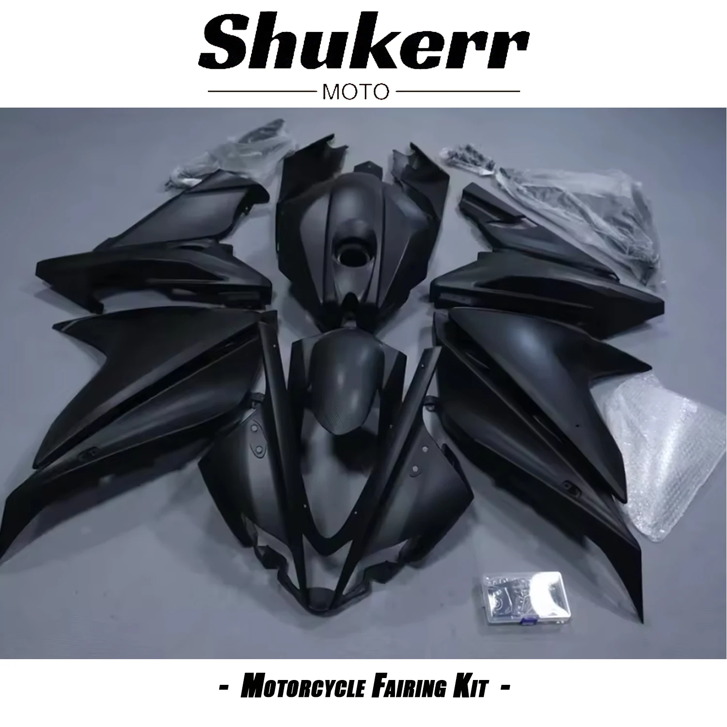 New Abs Plastics Motorcycle Fairing Kit Fit for Yzf-R125 2013-2018 Fairing Custom 2015 2016 2017 Matte Black