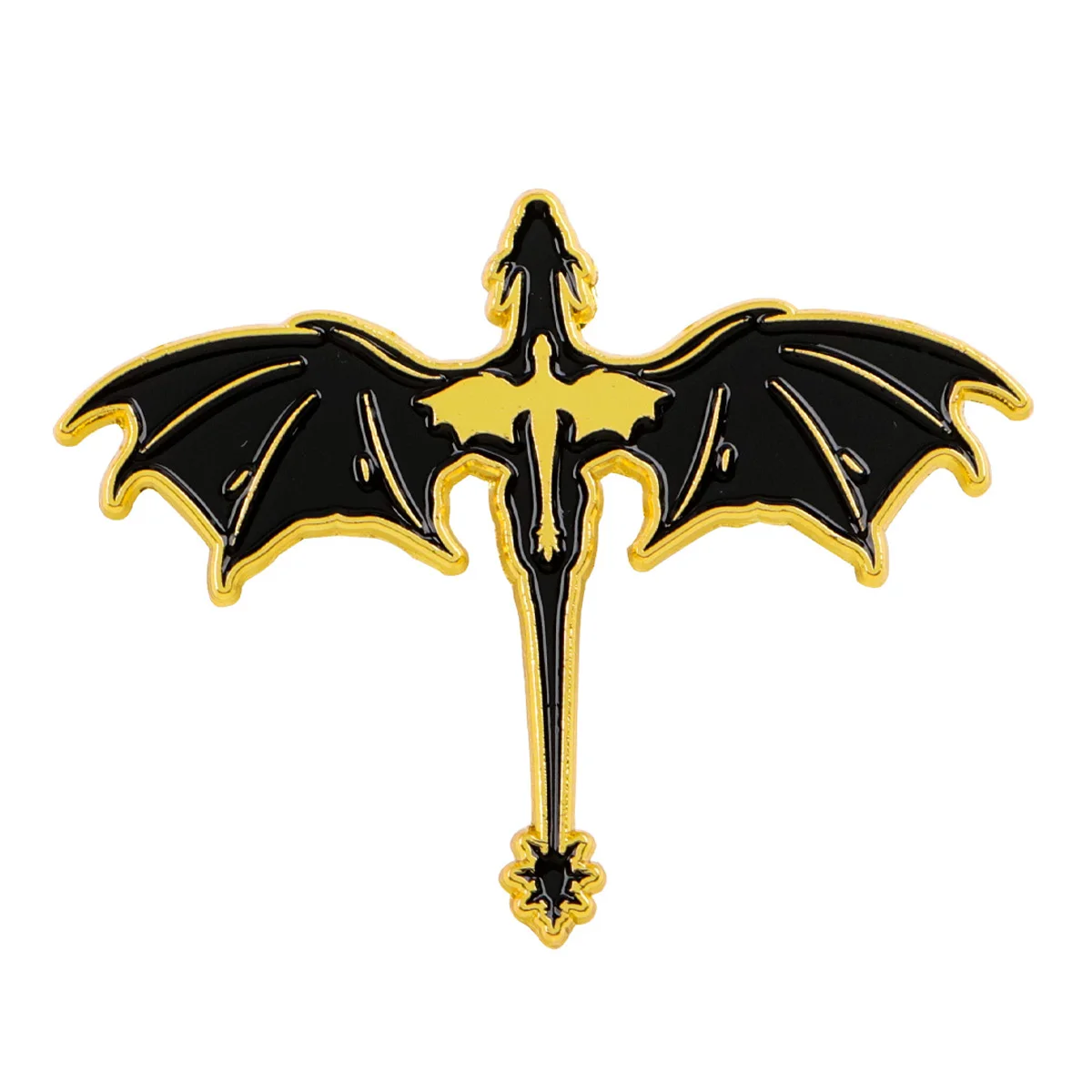 Fantasy Fourth Wing Enamel Pin image