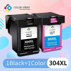 304XL for HP 304 Remanufactured  HP304 XL Refilled Ink Cartridge for Deskjet 3720 3721 3723 Envy 5030 5032 Printer