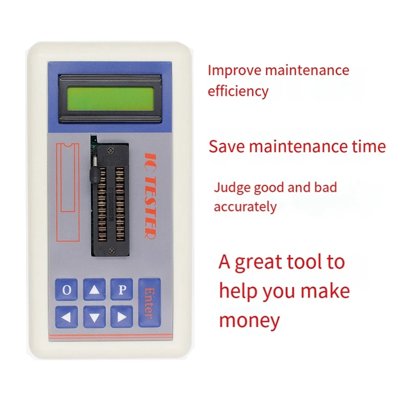 Integrated Circuit IC Tester Ic Tester Multi-Functional Transistor Integrated Circuit IC Tester With Burn-In Sockets