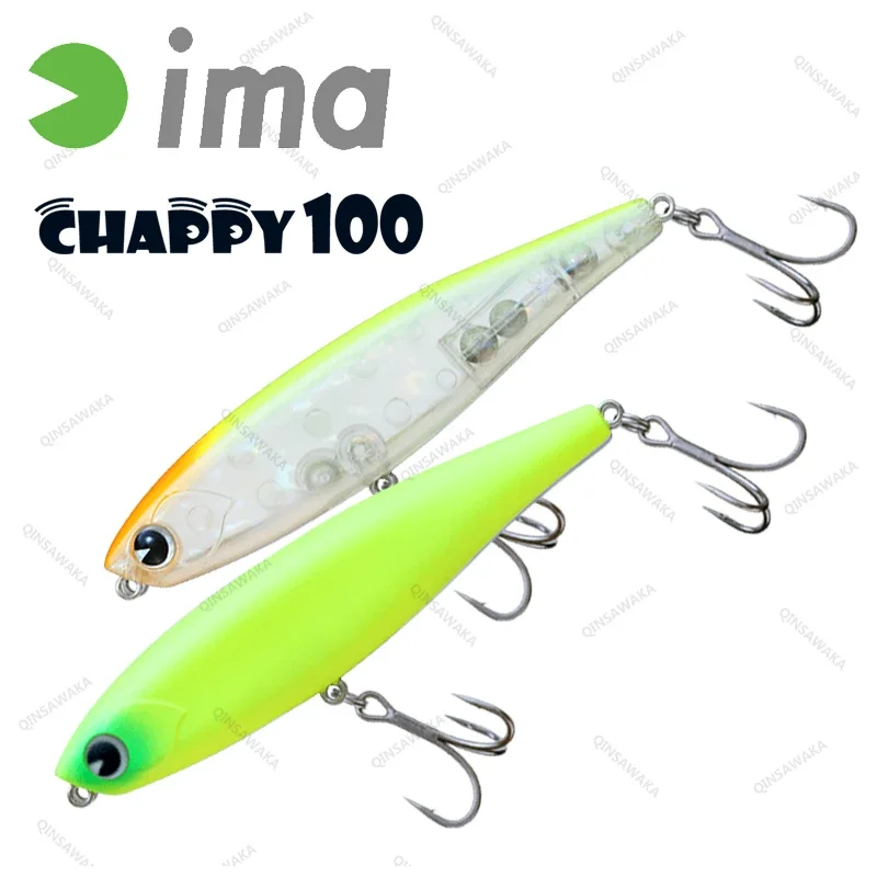 

Made In Japan IMA CHAPPY 100 100mm 18g Sea Bass Lure Floating Fishing Topwater Saltwater Light trout torrent fast rivers mount