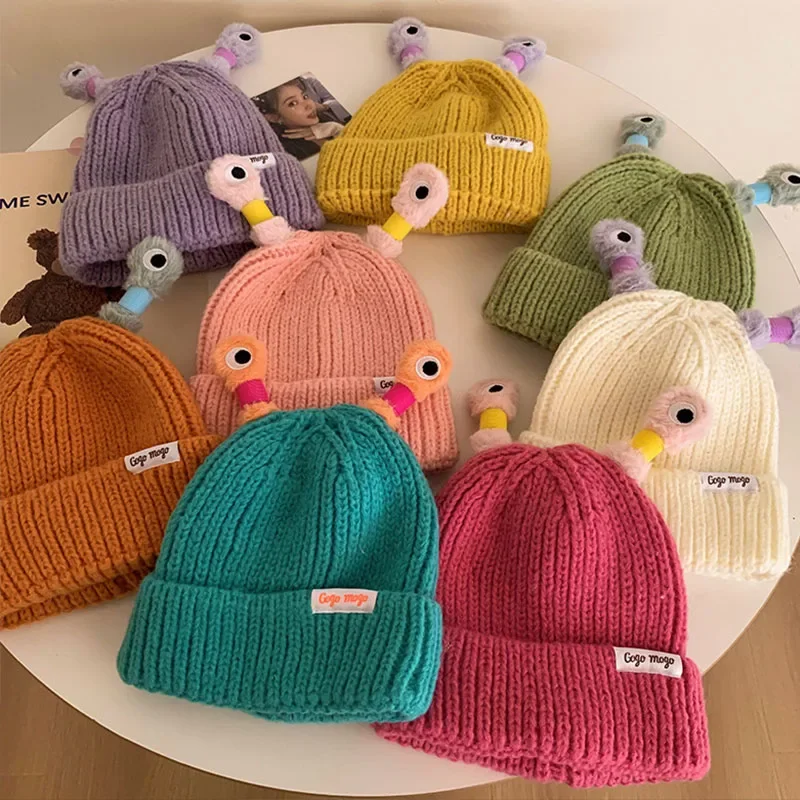 جديد الوالدين والطفل تضيء Y2KHat لطيف الضفدع الكرتون مضحك الشتاء LED قبعة قبعة للنساء الاطفال تتجه حفلة الهالوين عيد الميلاد