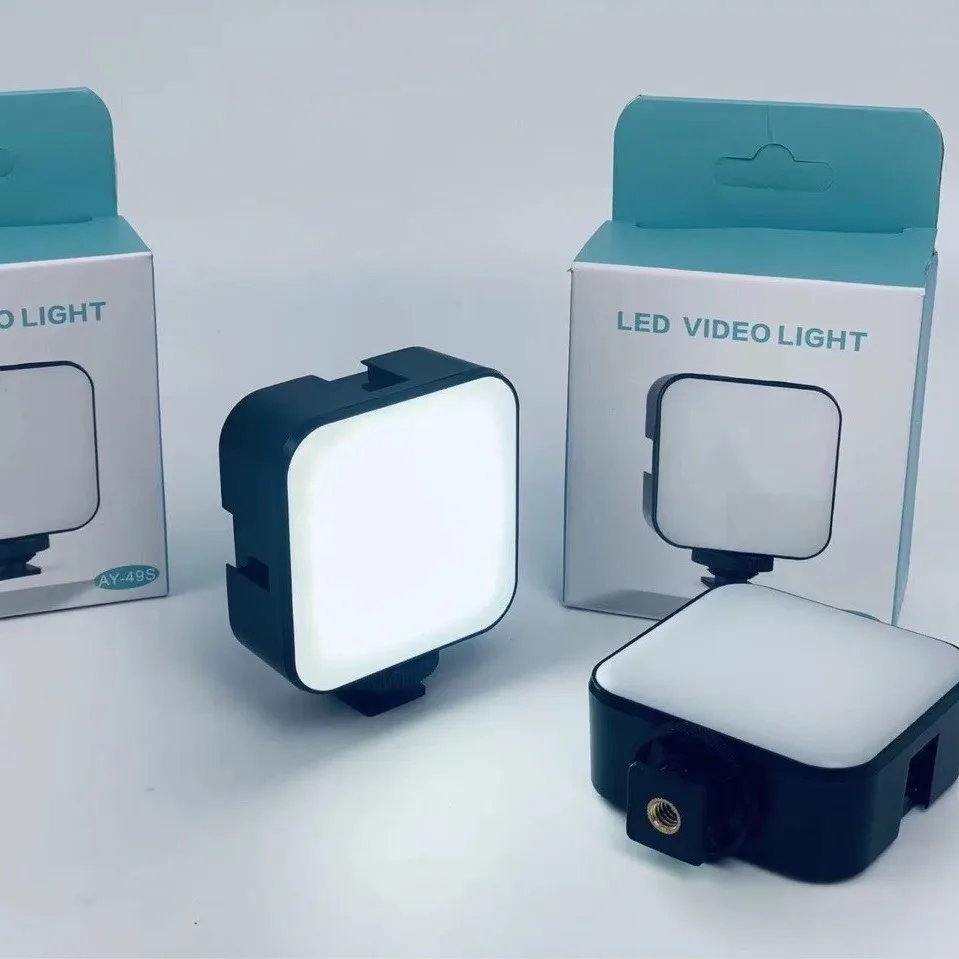 Handheld RGB Fill Light Mini Portable Photography Mobile Phone LED Outdoor Soft Light Photography