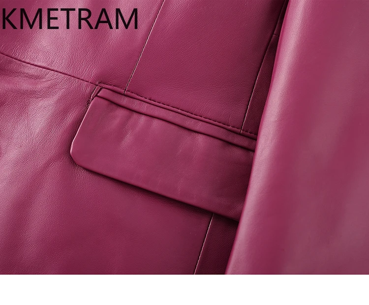 100% シープスキンダウンコート女性高品質本革スーツフグジャケット 2025 冬服女性の新しいコート пуховик