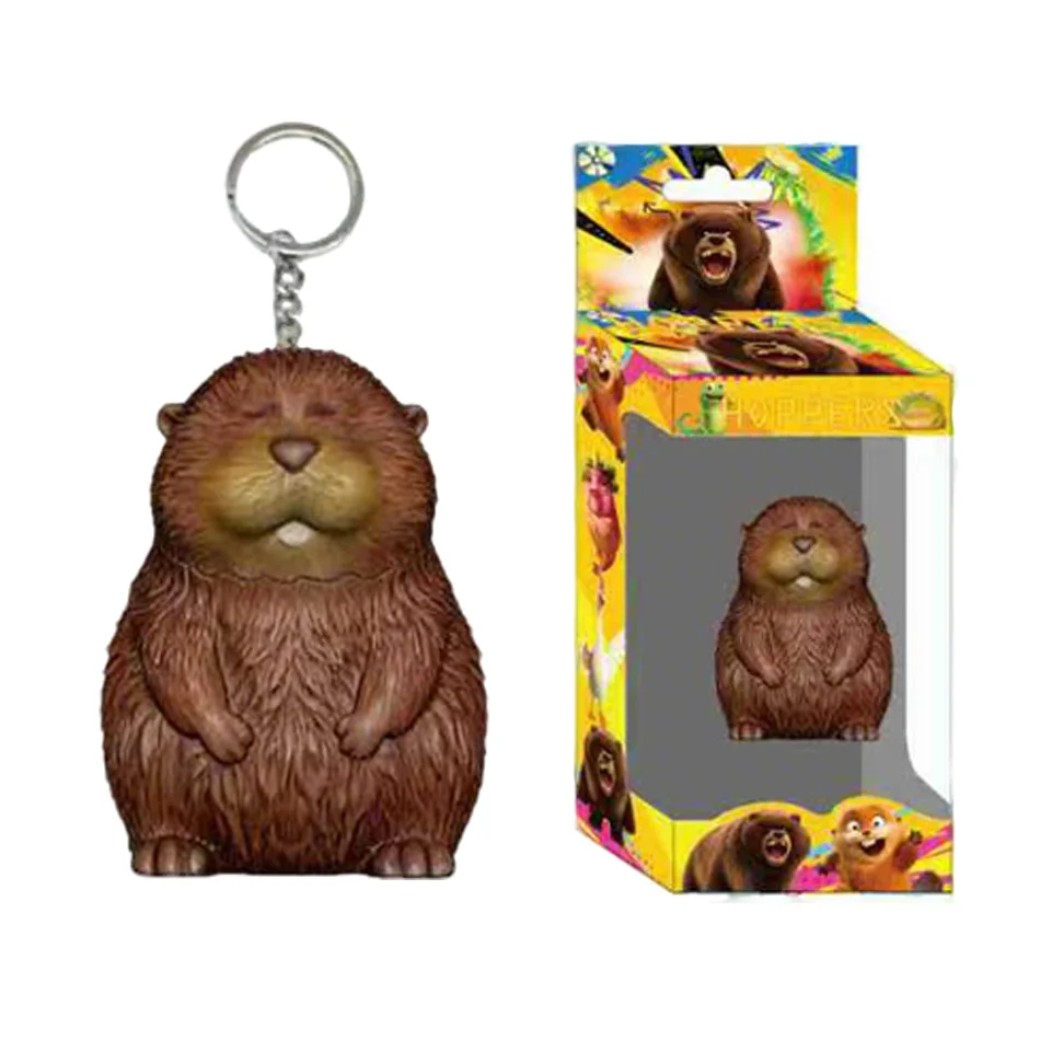 Plan Transformacji Bobra Ręcznie Robiona Ozdoba na Biurko Prezent dla Dzieci Kolekcjonerska Lalka Odpowiednia do Dekoracji Biurka