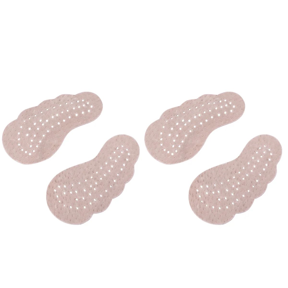 

2Pairs Pig Forefoot Pads Adhesive Non-Slip Breathable Half Insoles Foot Pain Relief Shoe Inserts Comfortable Walking