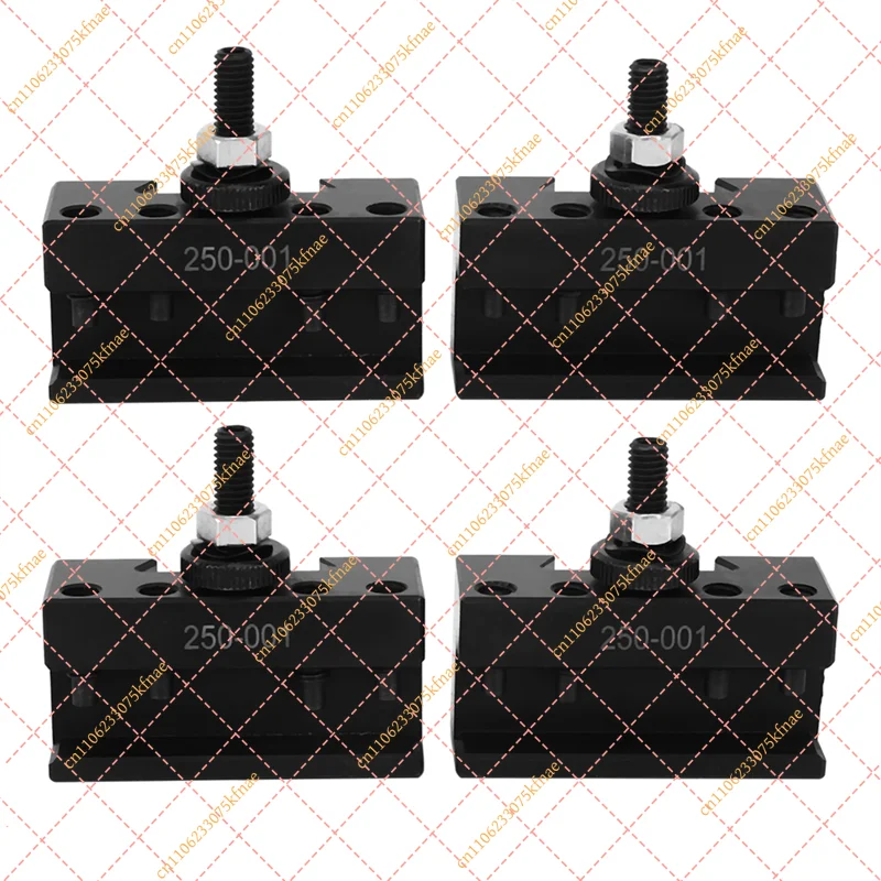 4-Piece Set 250 - 001 0Xa Quick Change Tool Turning Tool Holder Steel Material 1 Bracket-[A04I]