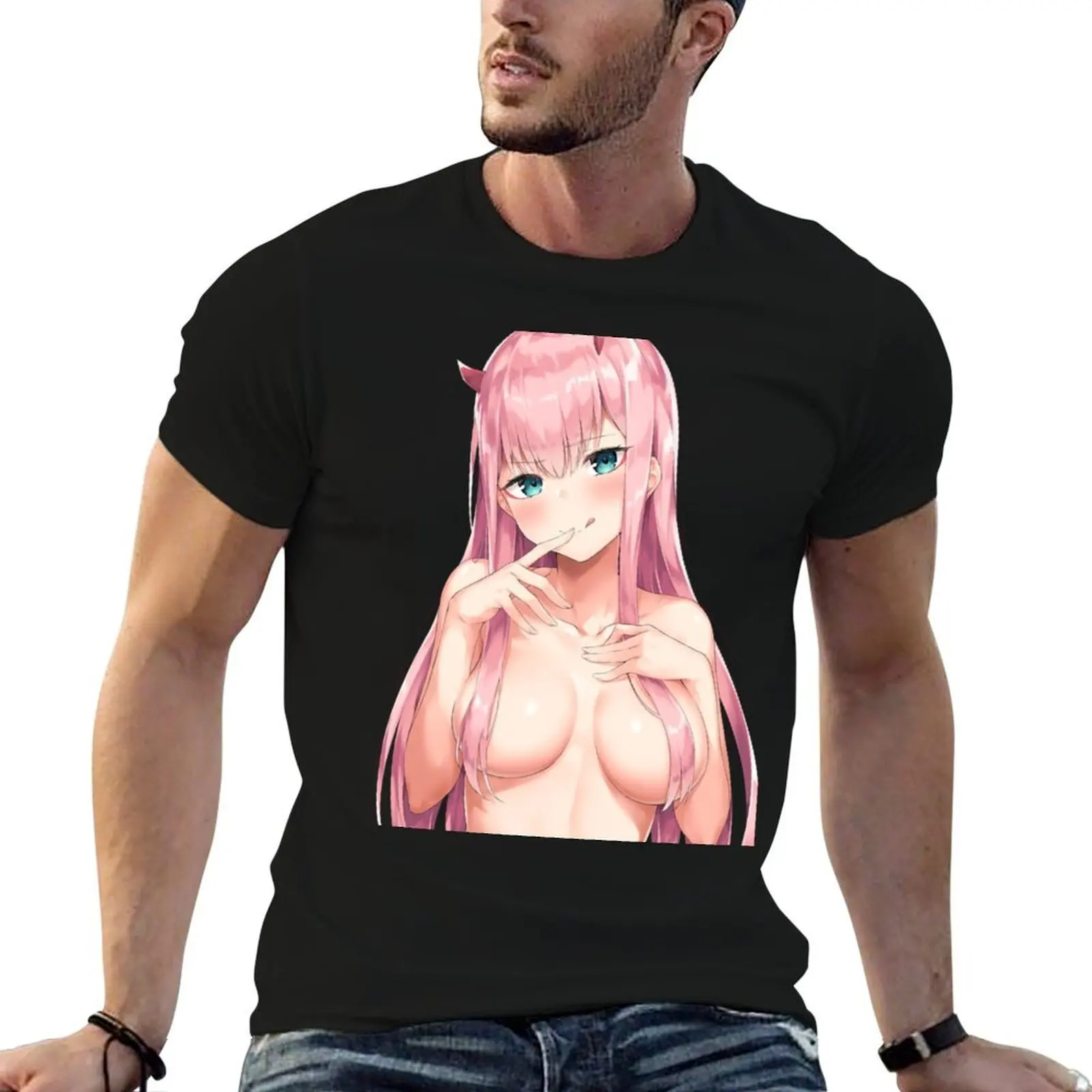 

t plain t Zero T-Shirt for for pack cotton t-shirt man black man for men package shirts casual Two shirts man white