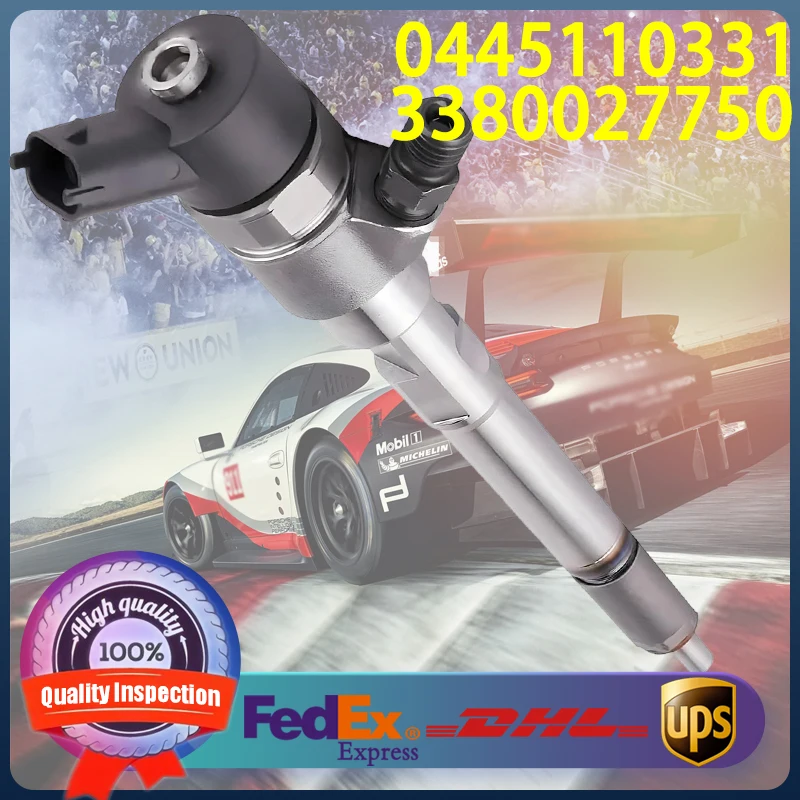 

Fuel Injector 0445110331 3380027750 Common Rail Injector For Hyundai Santa Fe 2.2 D Diesel Engine