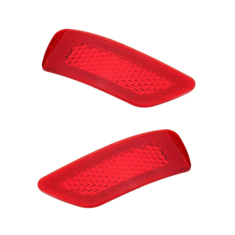 Rear Bumper LED Reflector Lamp Left/Right Side Replace 57010721AC 57010720AC Enhances Nighttime Safety Easy Installation