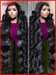 30 32 Inch Body Wave 13x6 HD Transparent Lace Front Human Hair Wig 13x4 Water Wave Lace Frontal Wigs For Women 5x5 Closure Wig