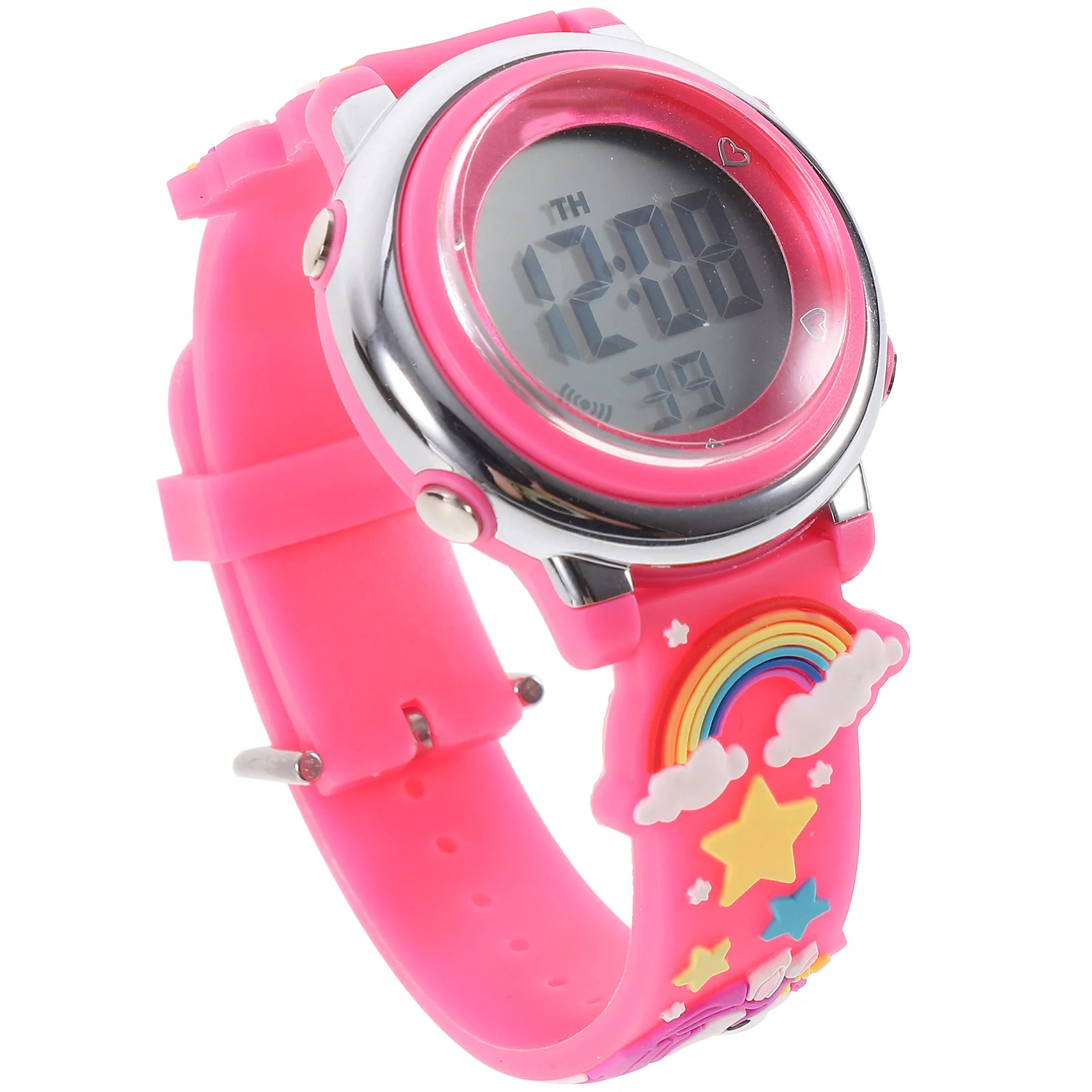 1Pcs Cartoon Watch Adjustable Comfortable Wristwatch for Silicone Cute Watch for Fashionable Wrist Decor