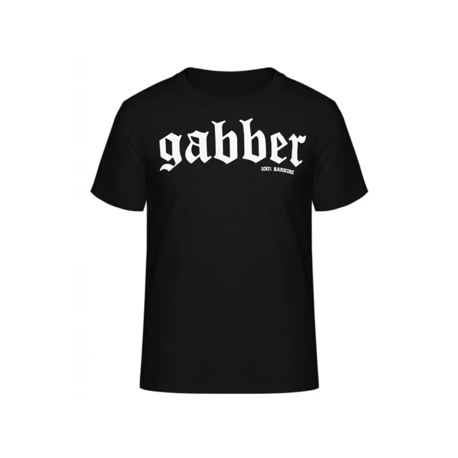 T Shirt Damen Herren gabber 100 Hardcore Geschenk Lustig Spruch vintage Washed Slightly Stretched designer clothes graphic