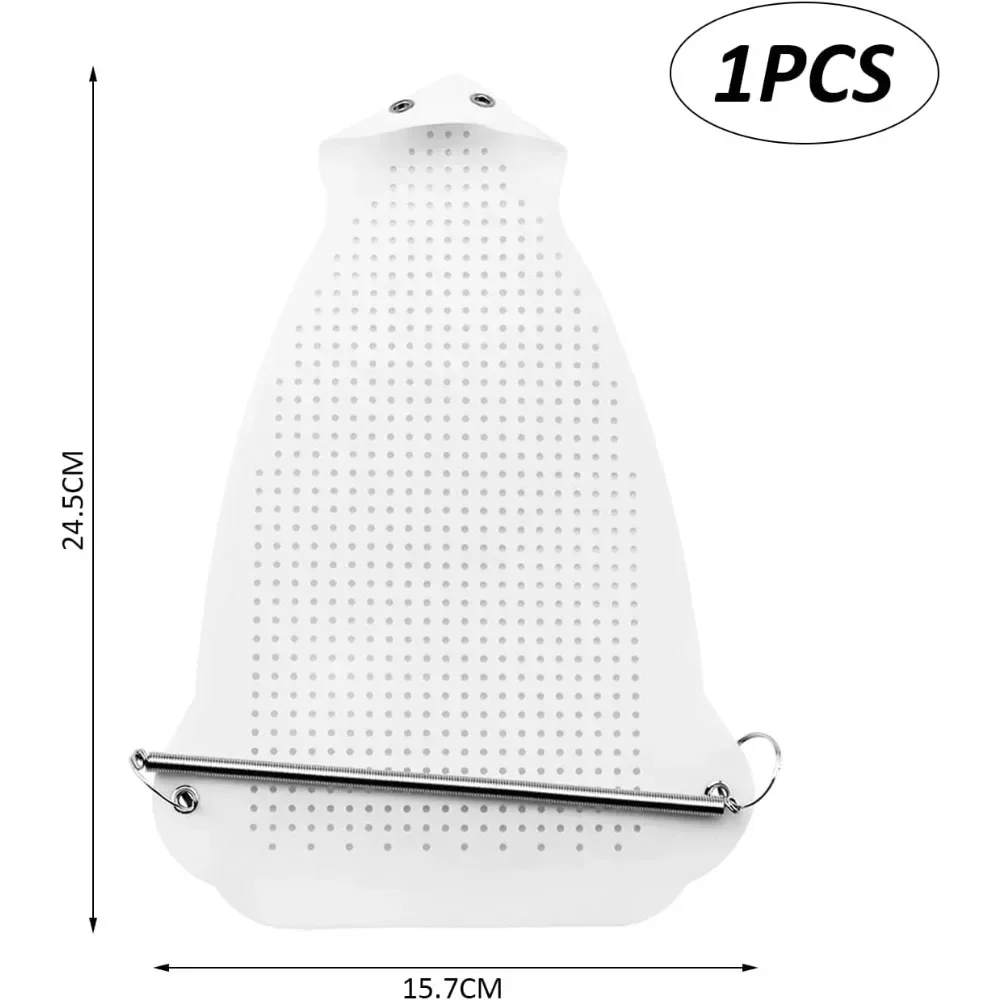 1 Heat Protection Plate, Iron Protector for Ironing, Steam Ironing Accessories, Fabric Protective Film, Iron Shoe Cover