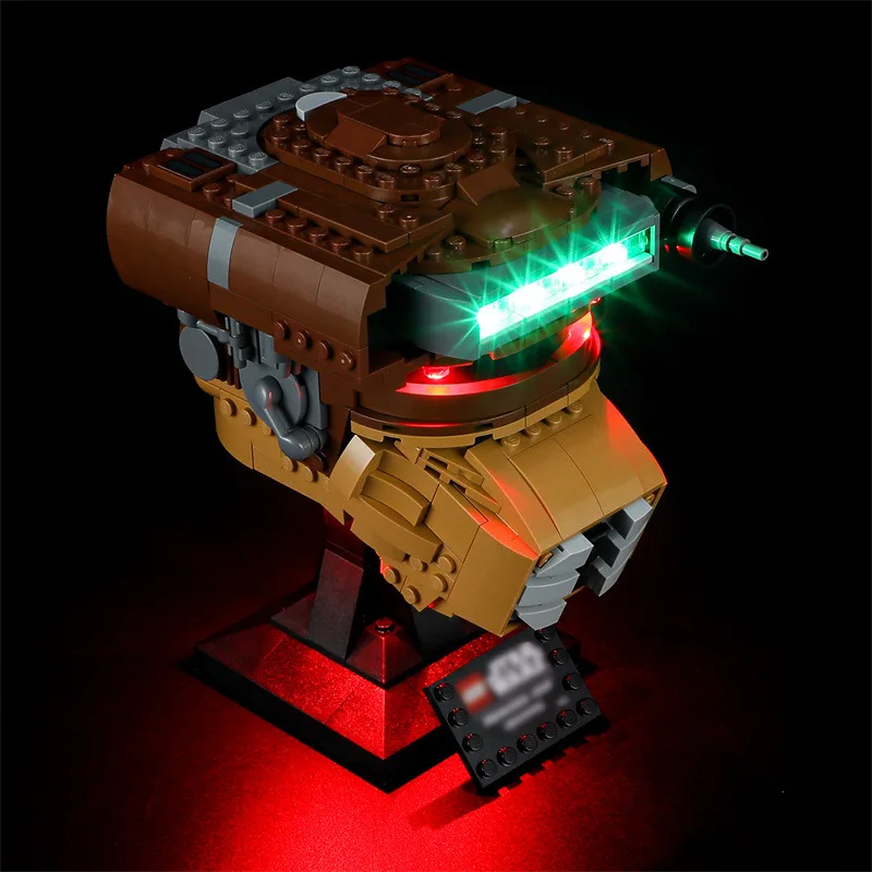 DIY LED Light Kit For LEGO 75351 Helmet   (Only LED Light,Without Blocks Model)