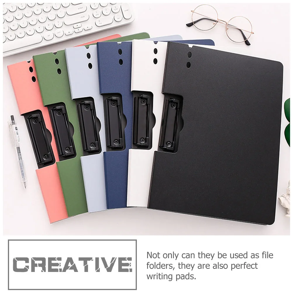 

2 Pcs Tablet Pad File Folders Office Supplies Adhesive Clip Board Project Organization Foam Material