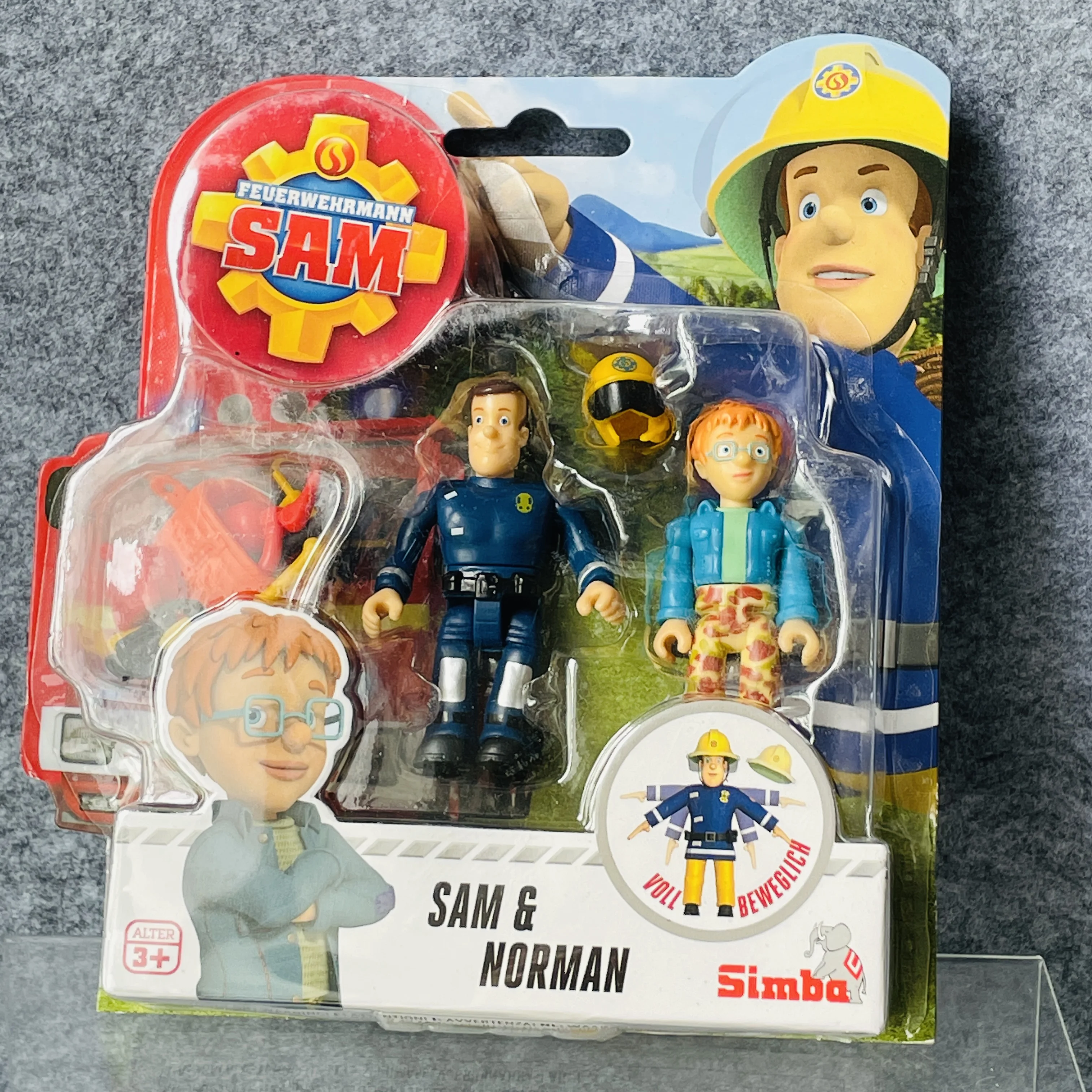 Different Original joint movable Fireman sam Action figure Toys for kids