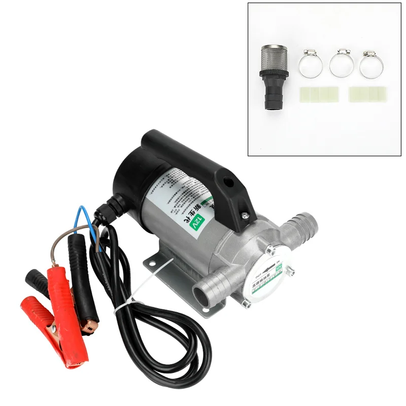 50L/min 12V 24V 220V Electric Automatic Reversible Fuel Transfer Pump For Pumping Oil Diesel Kerosene Water Auto Refueling Pump