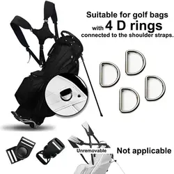 Wide Golf Shoulder Strap Adjustable Shoulder Pad Buckle Golf Shoulder Strap Carry  Golf Bag Shoulder Strap Golf Bag Accessories