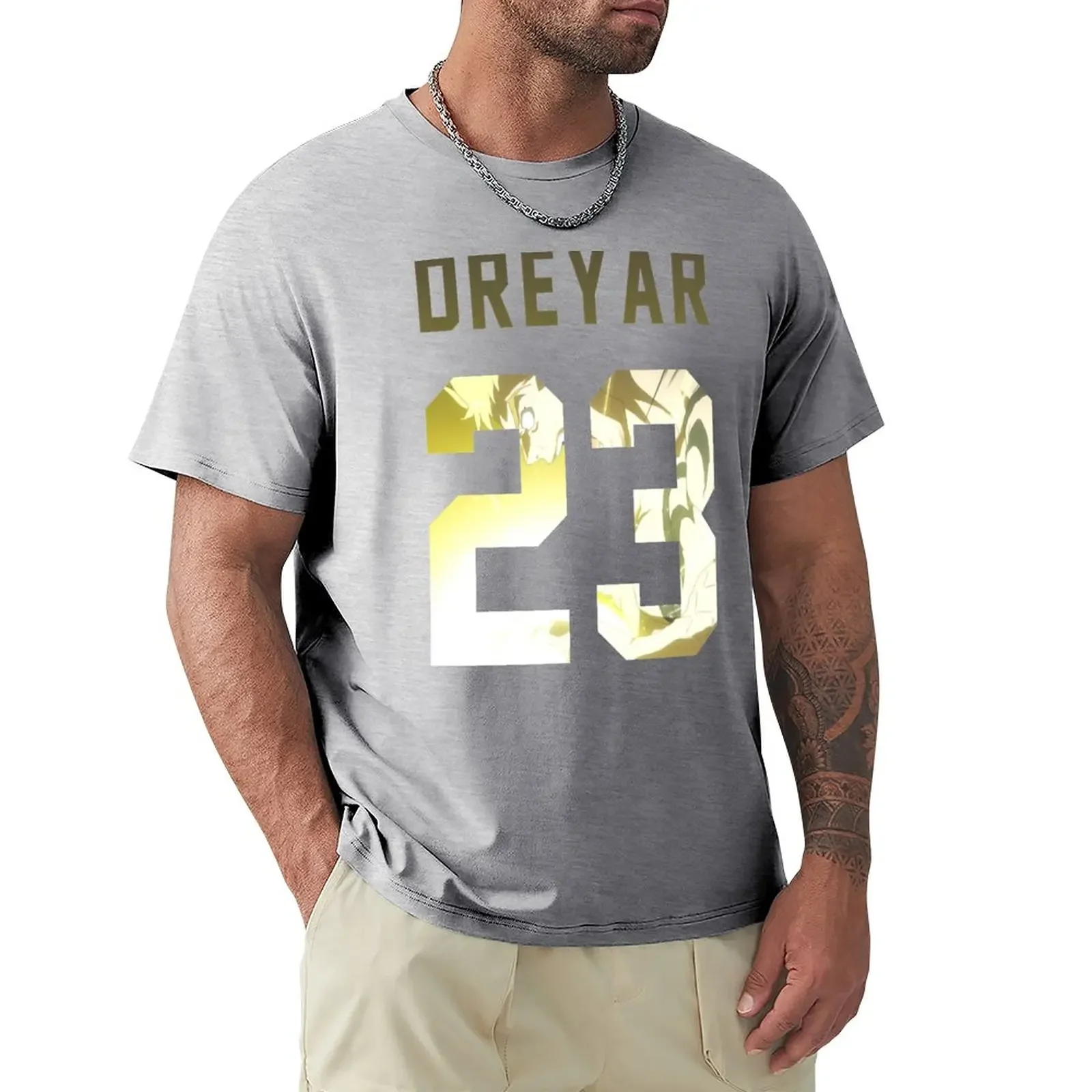 Dreyar jersey #23 T-Shirt summer clothes vintage clothes anime mens graphic t-shirts big and tall