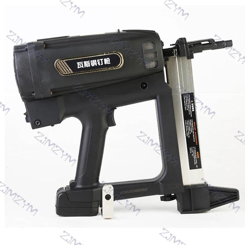 QDS-40 Gas Nail Gun Multi-function 2nd Generation Pneumatic Nailer Electric Nail Gun Water Electricity Woodwork Steel Nail Gun