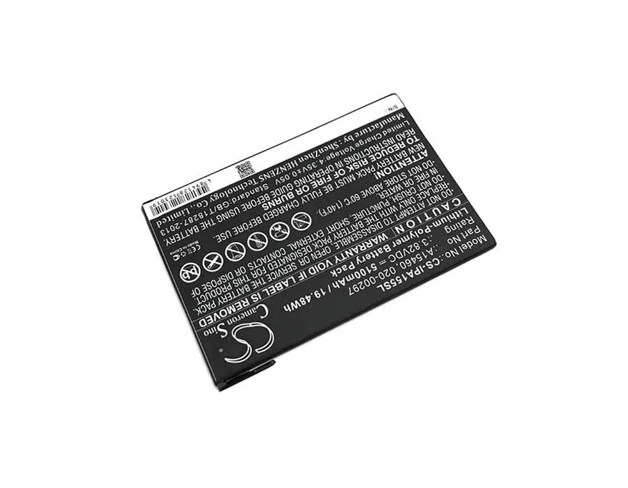 Tablet Battery For  Apple 020-00297  A1546 iPad Mini 4  A1550  5.2  A1538  Volts 3.82 Capacity 5100mAh / 19.48Wh