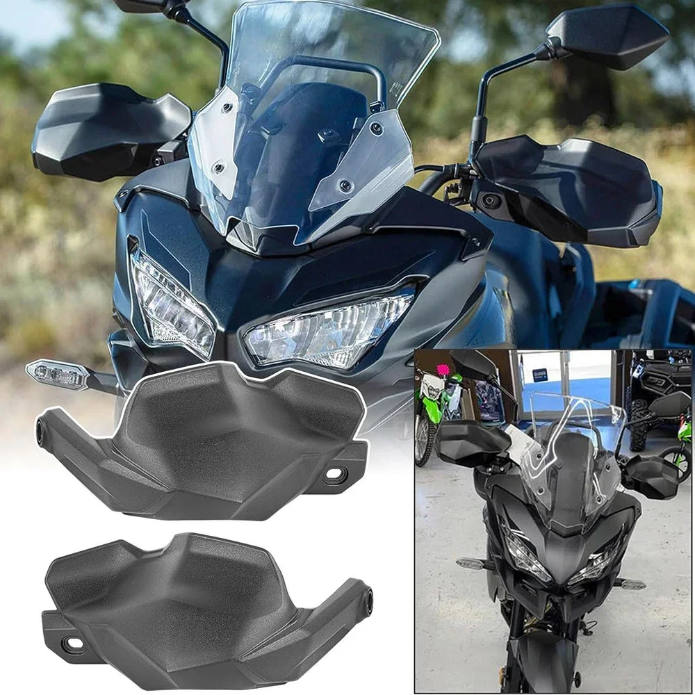 

For Kawasaki Versys 650 2022 2023 KLE650 Handguards Motorcycle Accessories Parts Handlebar Handle Guards Hand Shield Windshield