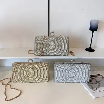 8 best sales Perlen-Abendtasche - №2