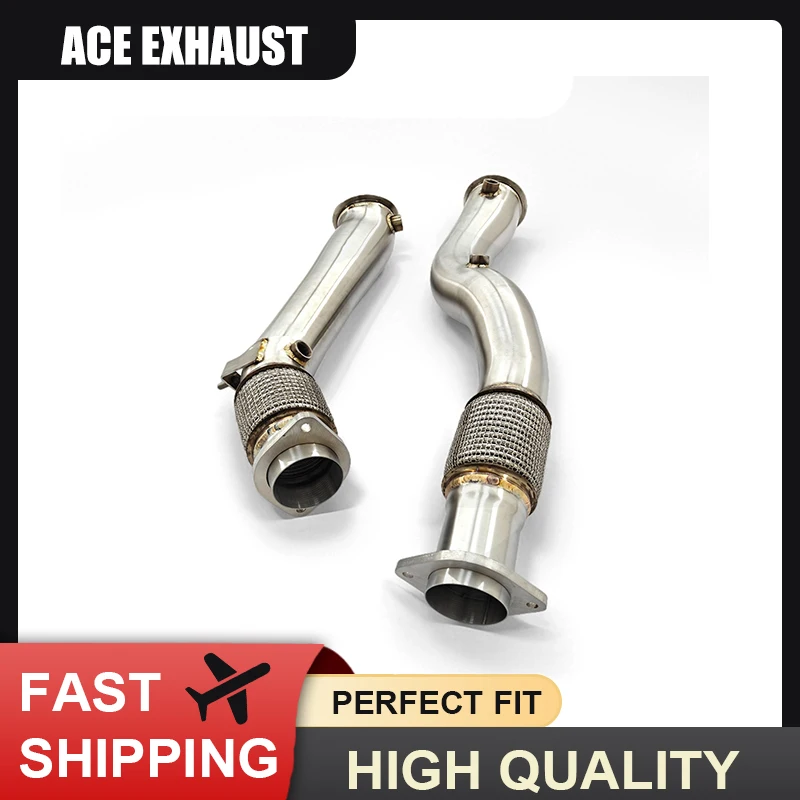 

Hot Selling ACE High Quality Sport Downpipe for BMW F97 X3M F98 X4M S58 3.0T Stainless Steel Exhaust Pipe Systems