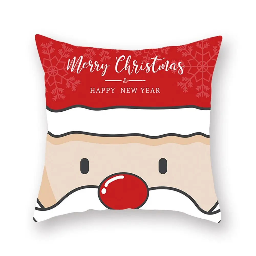 

New Year Gifts Xmas Pillowcase Christmas Decor Christmas Decorations Cushion Cover christmas pillow cases Christmas Ornaments