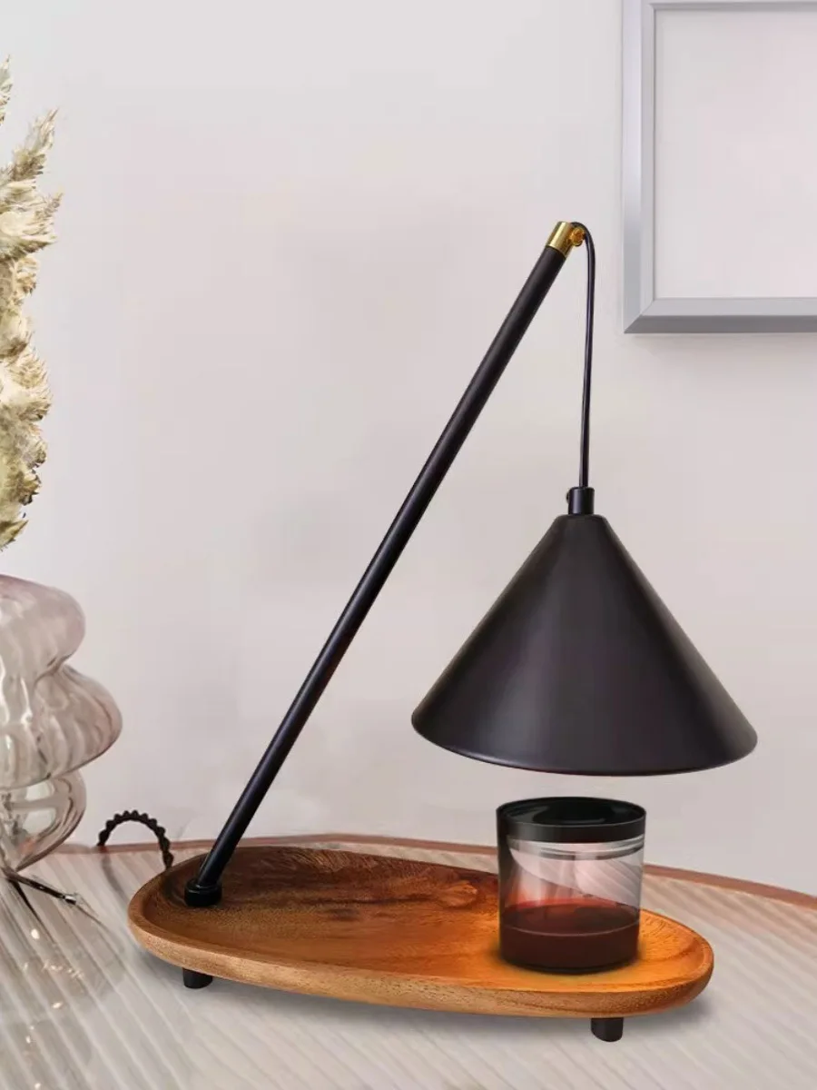 Semplice lampada a cera fusa Design europeo scaldacera lampada a candela fusa lampada da tavolo camera da letto aromaterapia portacandele decorazione
