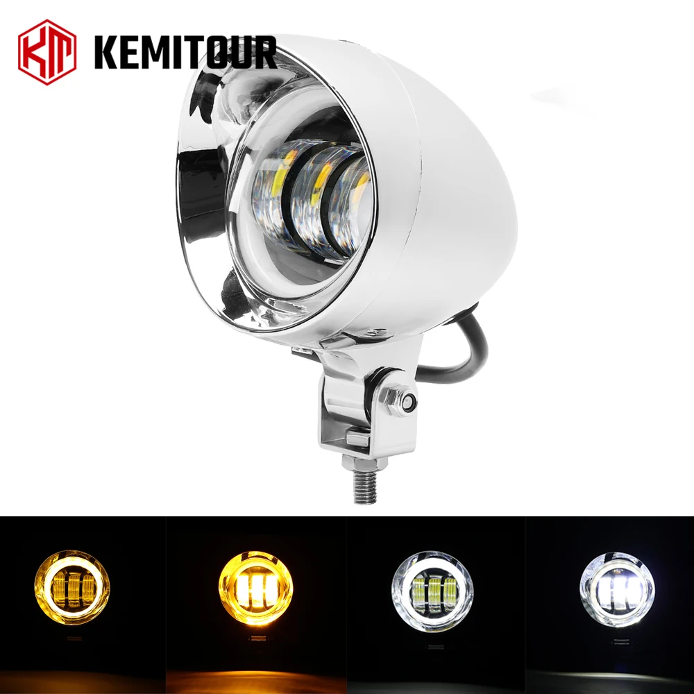 

Motorcycle Front Fog Light 12V 25W Universal Motorcycle Decorative Lamp Spot Lights Headlight for Honda for Yamaha for Touring