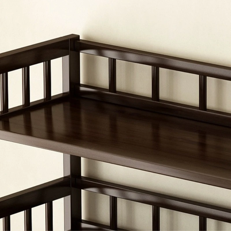 رفوف تخزين المنزل خزانة أثاث المكاتب متعددة الوظائف غرفة المعيشة تخزين خزانة أثاث الخيزران الحديث Taquilla MHSNJ