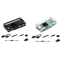 Pi Zero Case, For Raspberry Pi Zero W Case Kit With Heatsink, Adapter, Heatsink For Pi Zero