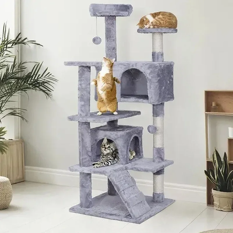 

For Cat Climbing Frame Large Cat Jumping Platform Universal in All Seasons and Thickened Pet Supplies in Winter