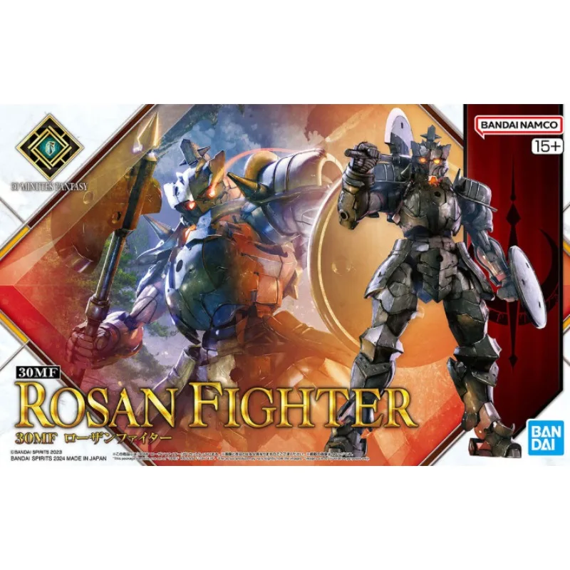 

In stock Bandai Genuine 300MF Rosa Fighters Anime Action Figure Assembly Model Toys Gifts
