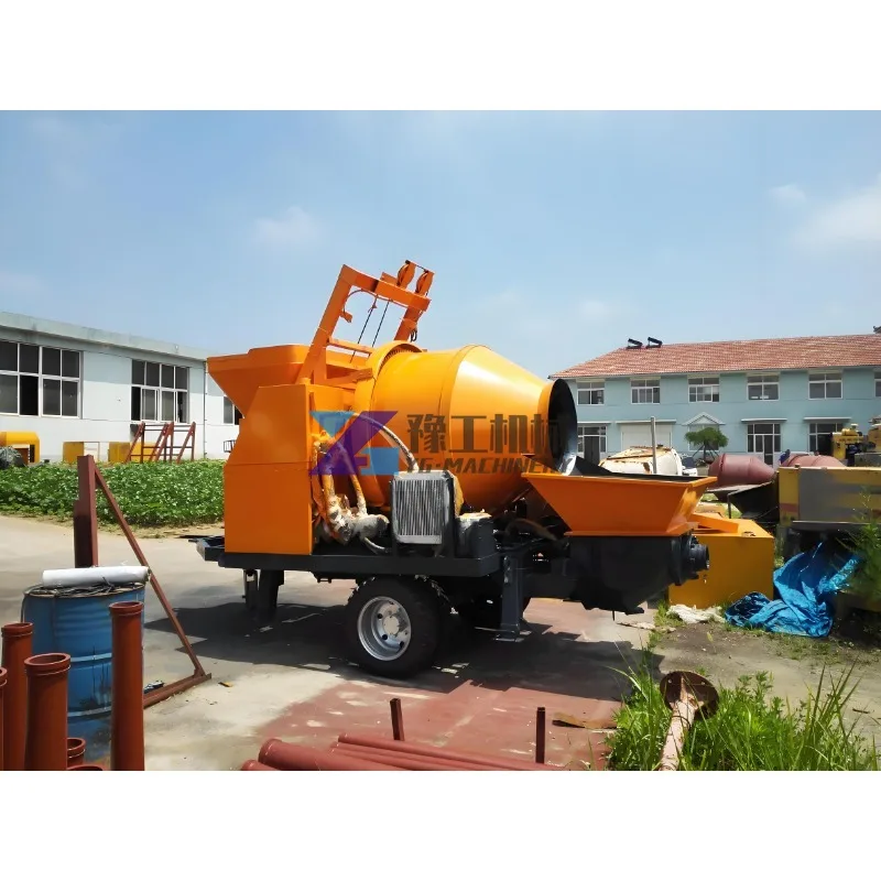Concrete Mixer with Pump Machine Electric Mini Concrete Mixer Pump Self Loading Concrete Pump Mixer Provided 2 Years 3200