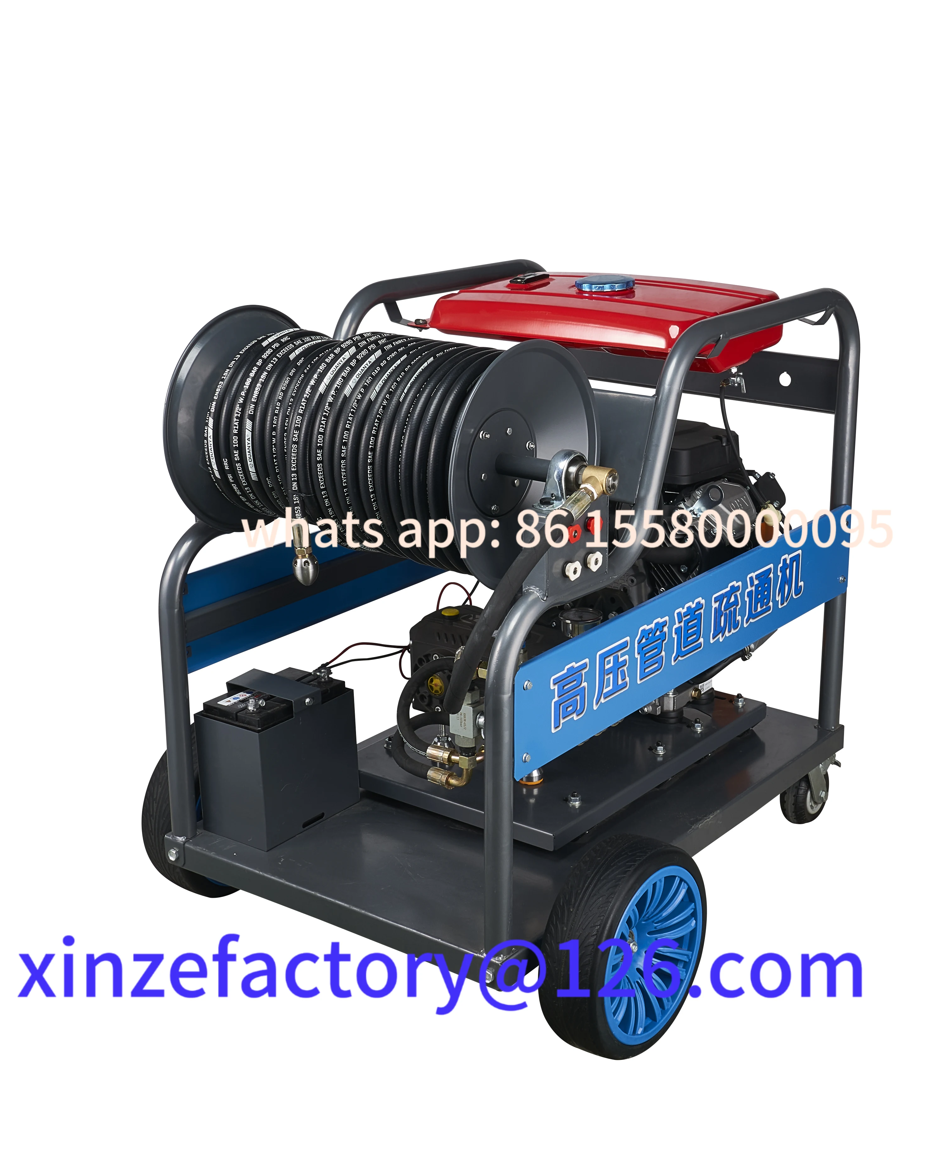 

Customizable Sewer Jetter Drain Machine For 200mm Pipe Cleaning