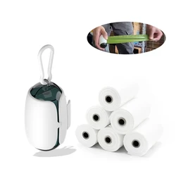 Portable Dog Poop Bags Pet Dog Poop Bags Dispenser Puppy Pick Up Poop Bag Holder Pet Dog Accessories Dog Bags