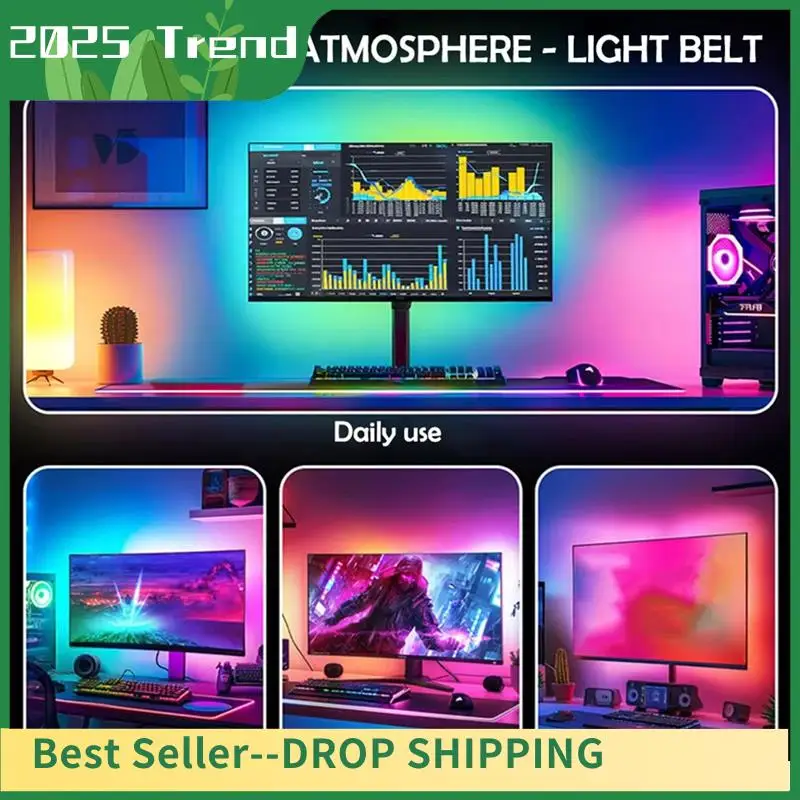 AD33 HOT Sync Strip Smart Ambient Lighting Lights Strip Smart Control Lights Party Screen Light