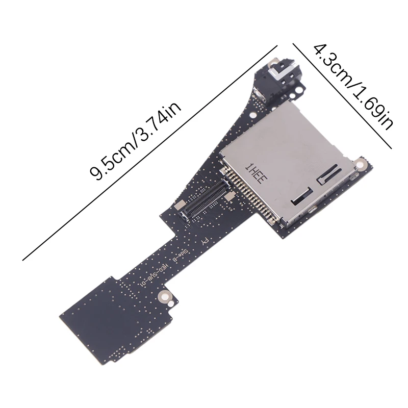 Leitor de slot para cartão OLED com soquete, peça de substituição, slot board do jogo, novo