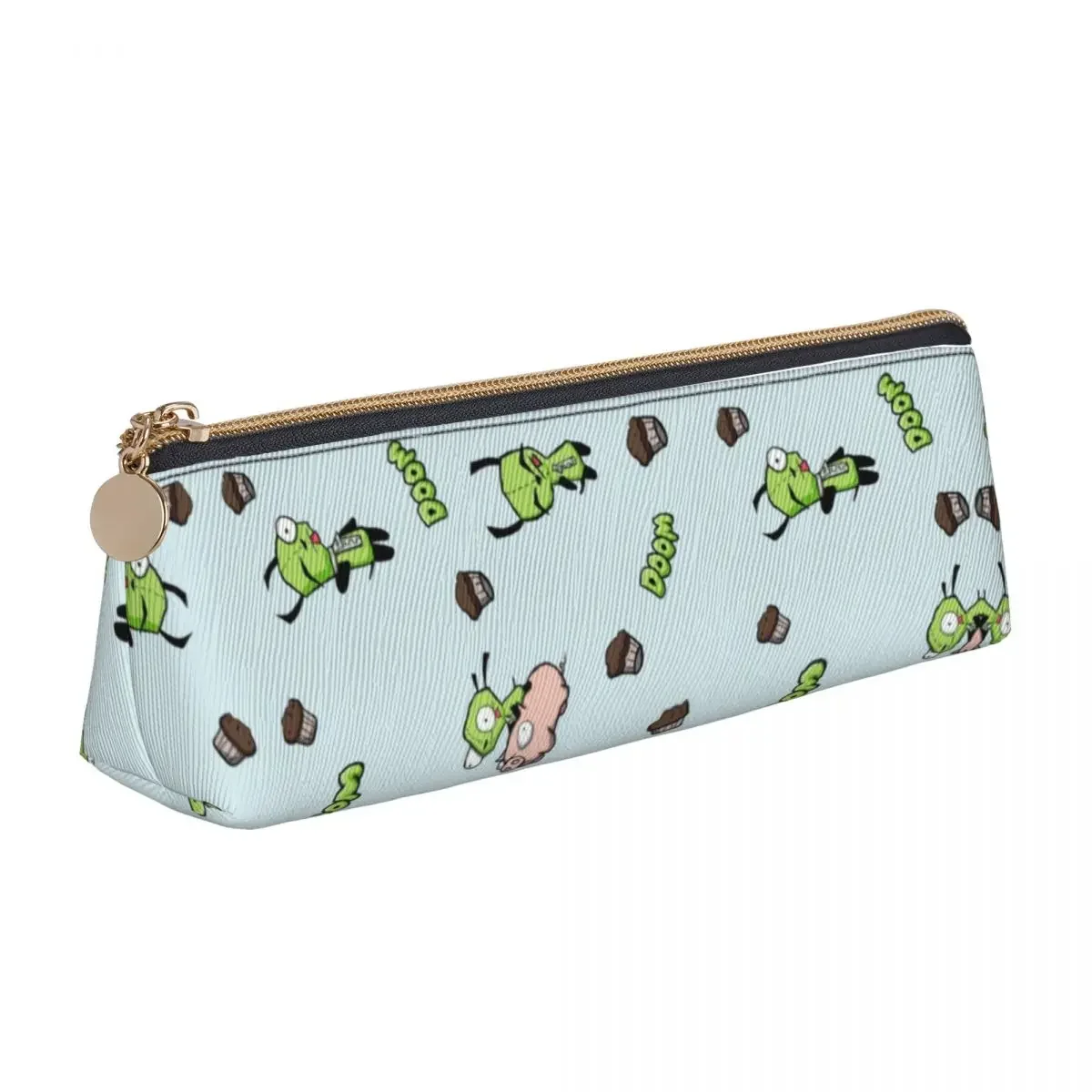 

Gir Pattern Pencil Case Cartoon Kawaii School Cases Zipper Boy Girl Cute Portable Box Stationery Organizer