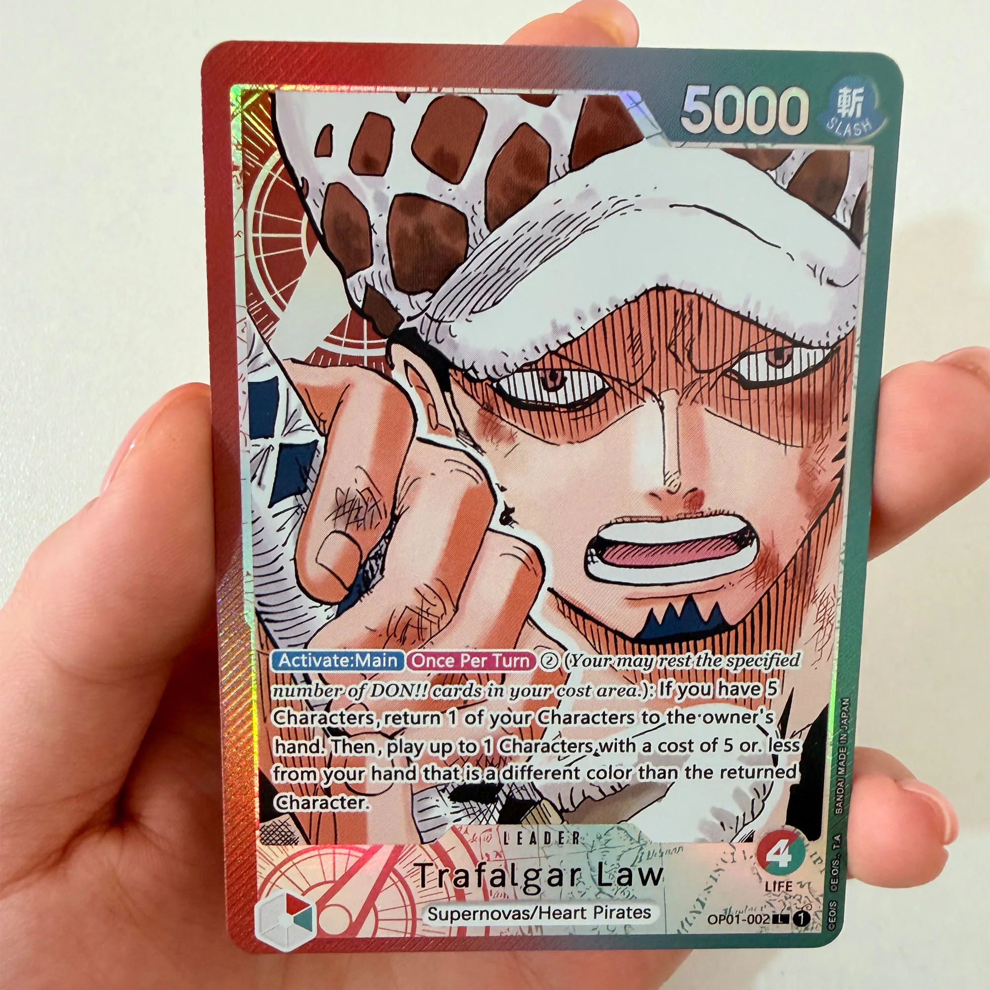 15-pecas-conjunto-cartao-colecionavel-diy-one-piece-enel-luffy-com-efeito-de-refracao-e-flash-colorido-cartao-anime-opcg-big-head-water-law-brinquedo-de-presente