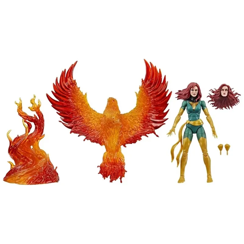 Genuine Marvel Legends Series: Jean Grey And Phoenix Force X-Men Comics Scale Figure Nice Collect Model Christmas Xmas Gift